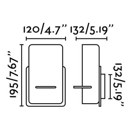 FARO 62130 - Seinavalgusti SMILE 1xE27/15W/230V valge