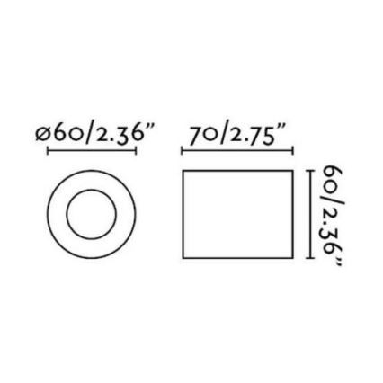 FARO 62151 - Seinavalgusti TEN 1xE27/20W/230V must