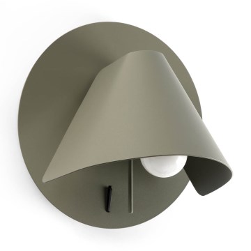 FARO 62356 - Suunatav seinavalgusti NOON 1xE27/15W/230V roheline
