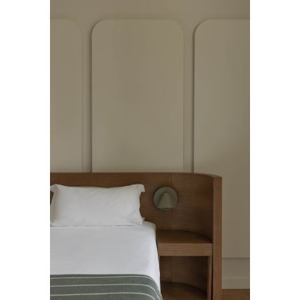FARO 62356 - Suunatav seinavalgusti NOON 1xE27/15W/230V roheline