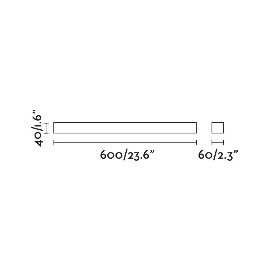 FARO 63316 - LED Vannitoa peeglivalgusti NILO-1 LED/12W/230V IP44 must