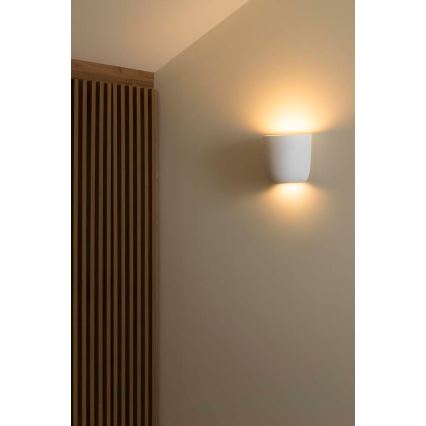 FARO 63428 - Seinavalgusti KAPPU 1xE14/7W/230V 15,8x15 cm valge