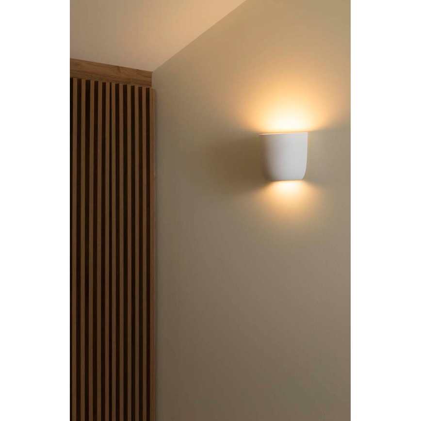 FARO 63428 - Seinavalgusti KAPPU 1xE14/7W/230V 15,8x15 cm valge