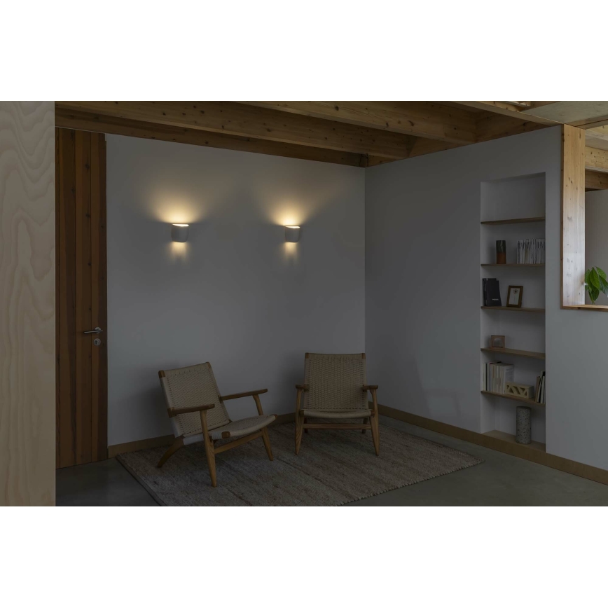 FARO 63428 - Seinavalgusti KAPPU 1xE14/7W/230V 15,8x15 cm valge