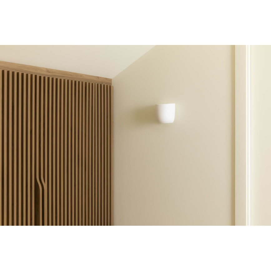 FARO 63428 - Seinavalgusti KAPPU 1xE14/7W/230V 15,8x15 cm valge