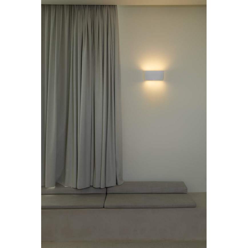 FARO 63430 - Seinavalgusti KAPPU 2xE14/7W/230V 16,8x30 cm valge