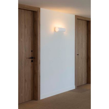 FARO 63436 - Seinavalgusti TRAMA 2xE14/7W/230V valge