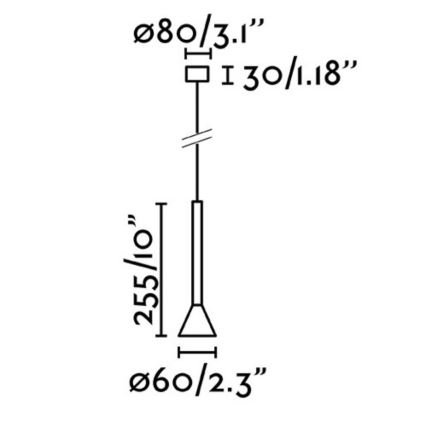 FARO 64223 - LED Lühter DANKA LED/6W/230V must/kuldne