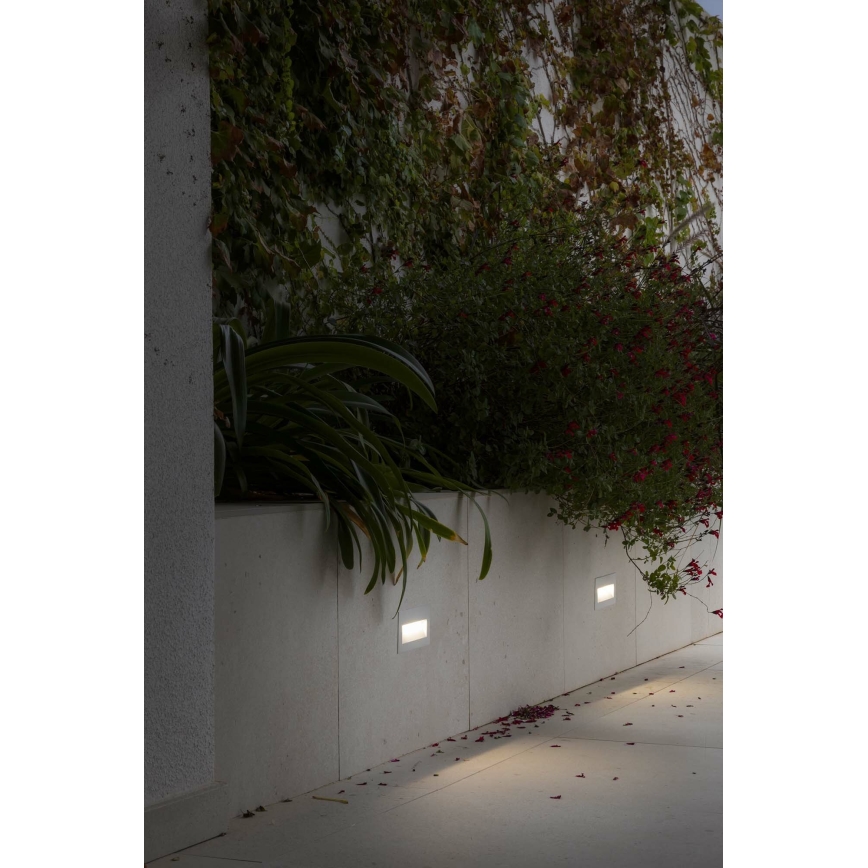 FARO 70288 - LED Sisseehitatud valgusti MANI LED/5W/230V 2200/2700/3200/4000K IK07 IP65 valge