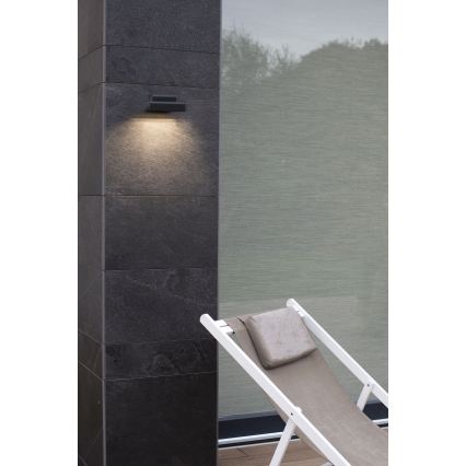 FARO 70294 - LED välisseinavalgusti BALIC LED/8W/230V 3000/4000/6500K IP65 must