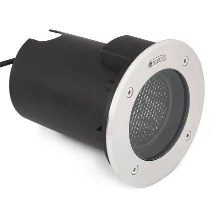 FARO 70310 - GEISER läbitav maapinnavalgusti välistingimustesse 1xGU10/8W/230V IK08 IP67, roostevabast terasest