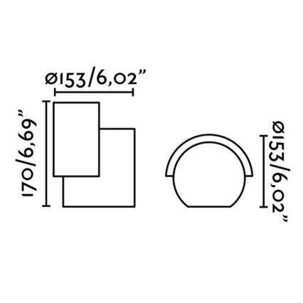 FARO 70576 - LED Väli seinavalgusti NOBORU LED/16W/230V IP65