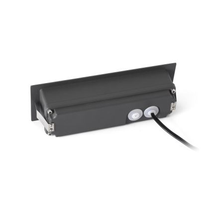 FARO 70638 - LED välis-süvistatav valgusti NAT LED/8W/230V IP65 must