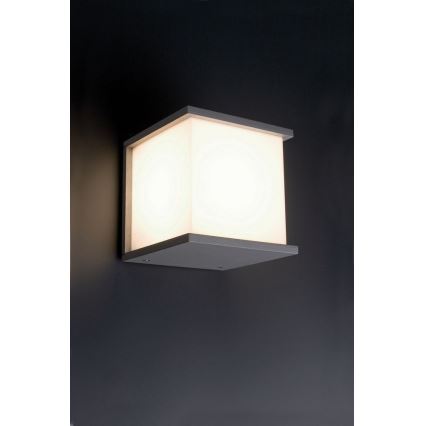 FARO 70689 - Seinavalgusti õue KUBICK 1xE27/60W/100-240V IP44