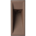 FARO 70929 - LED süvistatav valgusti TIL LED/3W/24V CRI 90 IP65 pruun