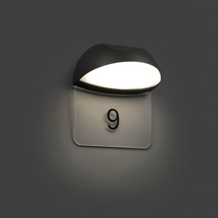 FARO 71197 - LED välisseinavalgusti NUM LED/7W/230V IP54
