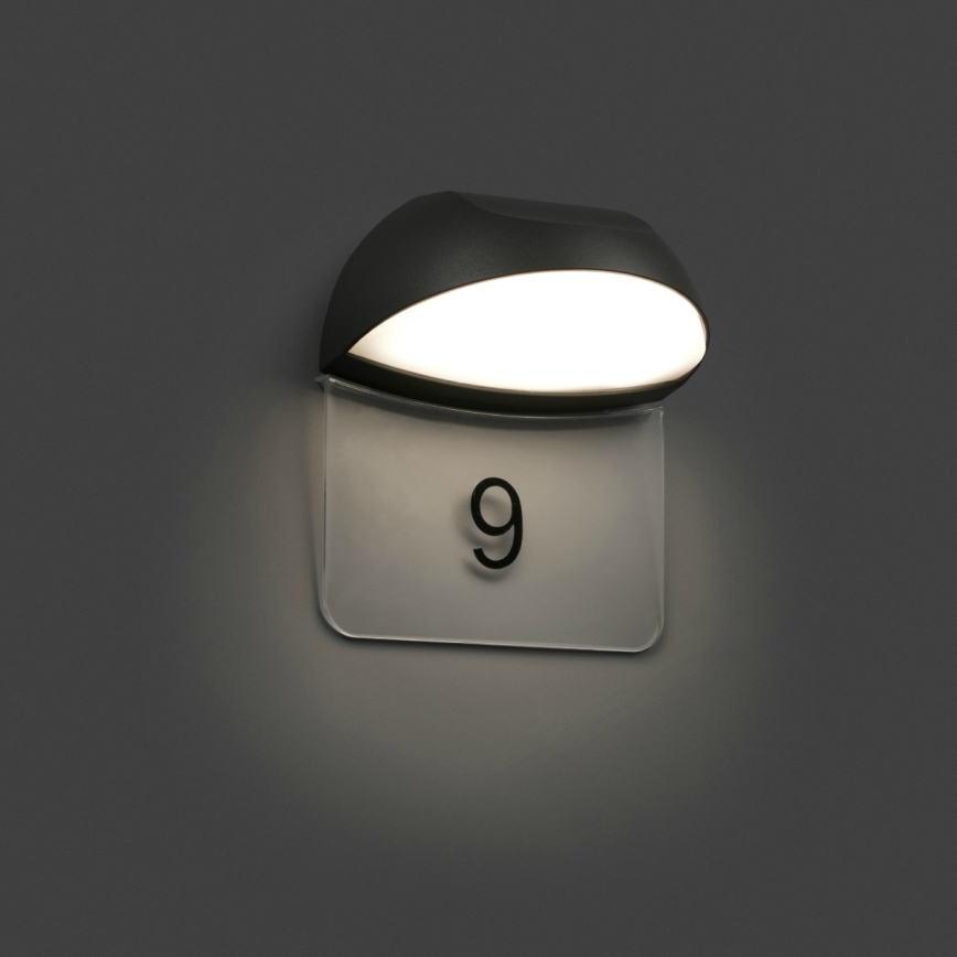 FARO 71197 - LED välisseinavalgusti NUM LED/7W/230V IP54