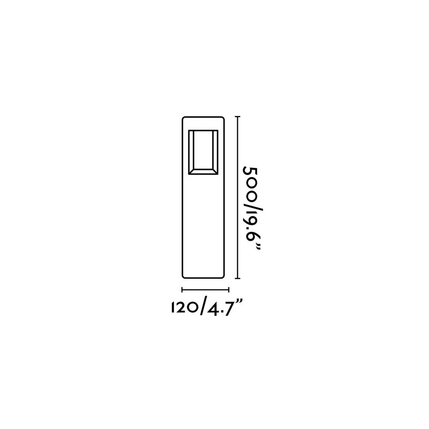 FARO 71199 - LED Õuelamp NAYA LED/8W/230V IP54