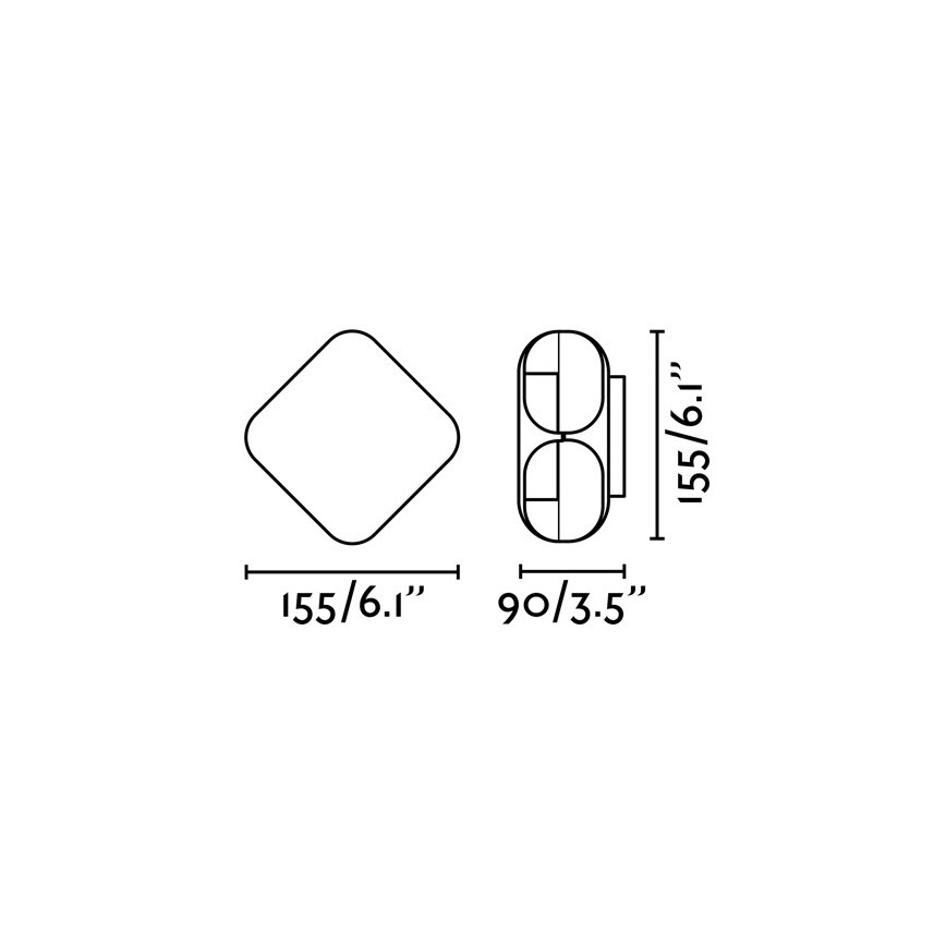 FARO 71212 - LED Väli seinavalgusti BU-OH LED/12W/230V IP65
