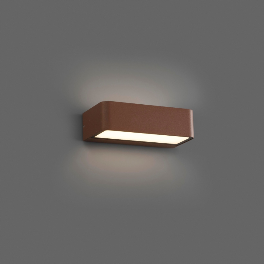 FARO 71309 - LED välisseinavalgusti TAKUA LED/10W/230V IP65 pruun