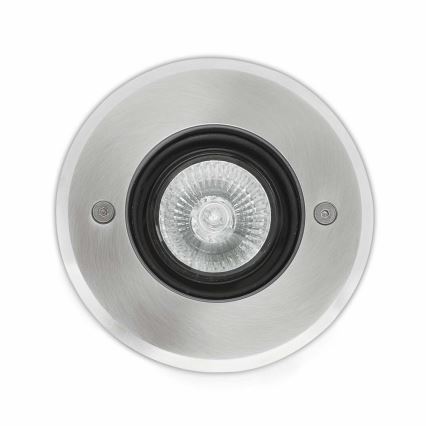 FARO 71489N - Väli sissesõiduteevalgusti TECNO-6  1xGU10/50W/230V IK08 IP67