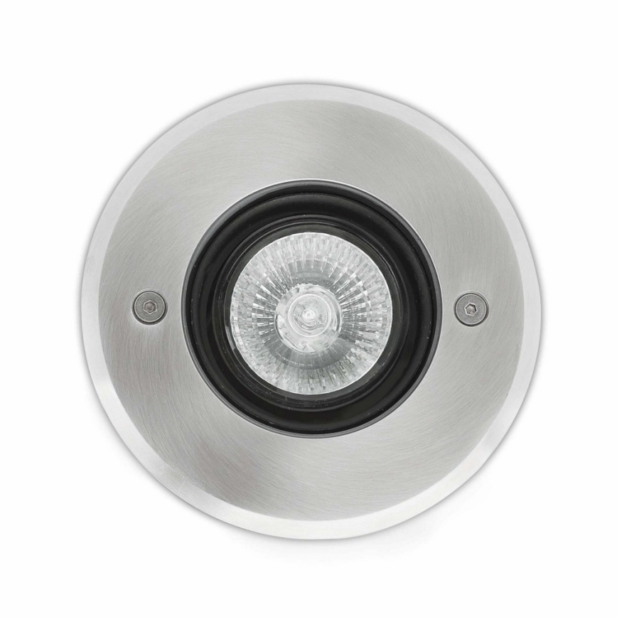FARO 71489N - Väli sissesõiduteevalgusti TECNO-6  1xGU10/50W/230V IK08 IP67