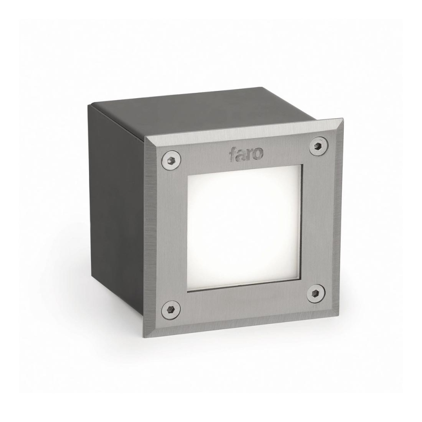 FARO 71499N - LED Väli sissesõidutee valgusti LED-18 LED/3W/230V IK08 IP67