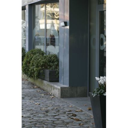 FARO 71537 - LED välisseinale paigaldatav seinavalgusti HALF 1xLED/20W/230V IP65