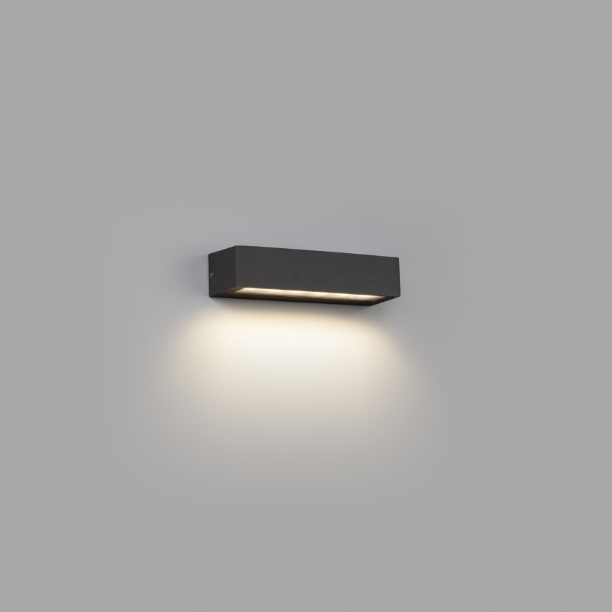FARO 71910 - LED välisseinavalgusti LAKO LED/8W/230V IP65 antratsiit