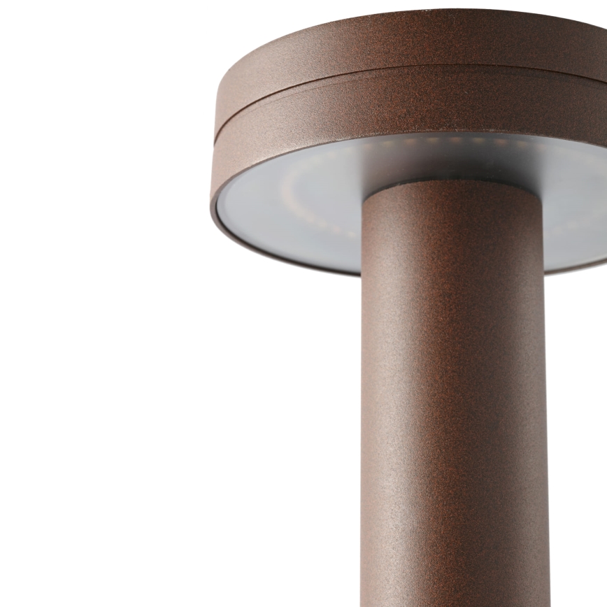 FARO 71949 - LED Välivalgusti ESPOT LED/9W/230V 2200/2700/3200/4000K IK07 IP65 60 cm pruun