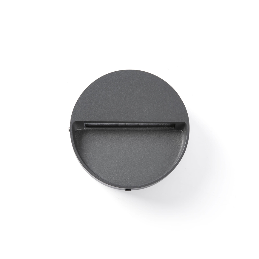FARO 71960 - LED-trepi valgusti DUNE LED/3W/230V 2200/2700/3200/4000K IP65 antratsiitne ümmargune