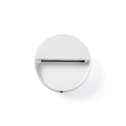 FARO 71961 - LED-trepivalgusti DUNE LED/3W/230V 2200/2700/3200/4000K IP65 valge, ümmargune