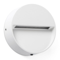 FARO 71961 - LED-trepi valgusti DUNE LED/3W/230V 2200/2700/3200/4000K IP65 valge ümmargune