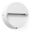 FARO 71961 - LED-trepivalgusti DUNE LED/3W/230V 2200/2700/3200/4000K IP65 valge, ümmargune