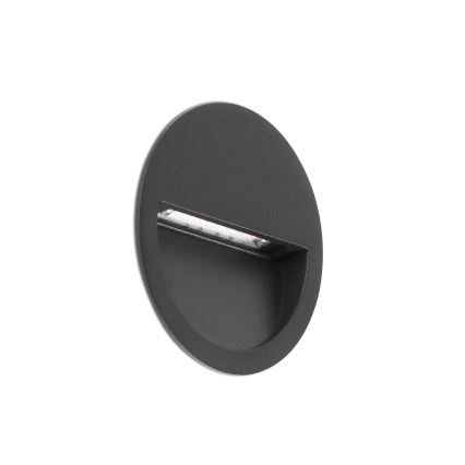 FARO 71969 - LED süvistatav valgusti POMA LED/3W/230V 2200/2700/3200/4000K IP65 antratsiit
