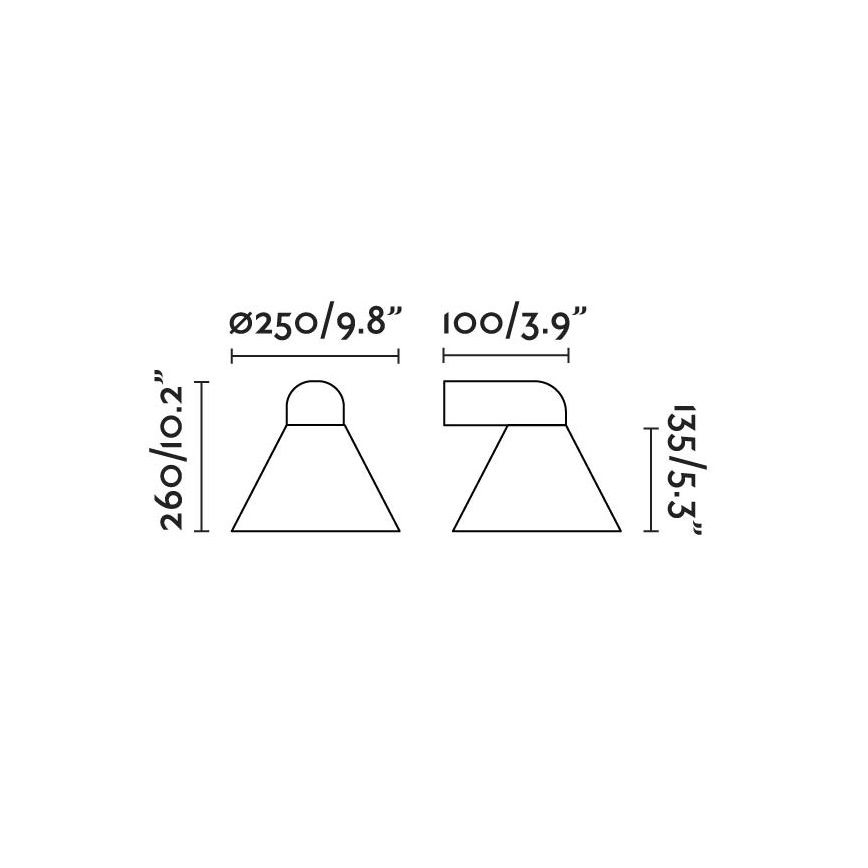 FARO Barcelona - Väli seinavalgusti PALS 1xE27/15W/230V IP65