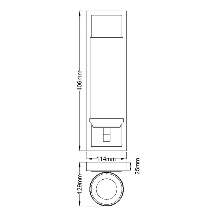 Feiss - LED Vannituba sein svítdilo AMALIA 1xG9/3,5W/230V IP44 läikiv kroom