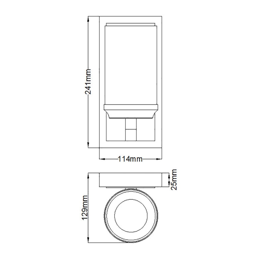 Feiss - LED Seinavalgusti vannituppa AMALIA 1xG9/3,5W/230V IP44 läikiv kroom