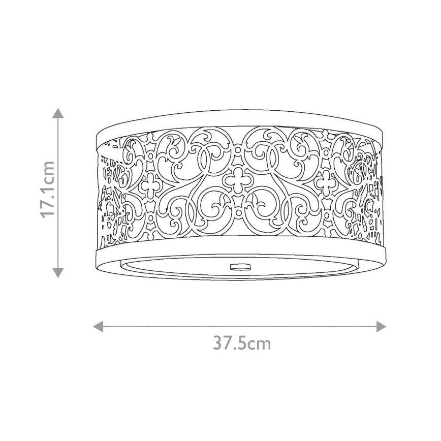 Feiss - Laevalgusti ARABESQUE 2xE27/40W/230V kuldne