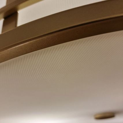 Feiss - Laelamp FUSION 3xE27/40W/230V läbimõõt 34,3 cm kuldne