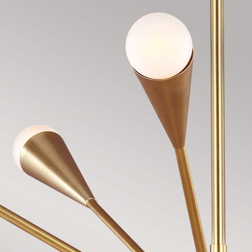 Feiss - LED Ripplühter JAX 10xG9/3W/230V kuldne