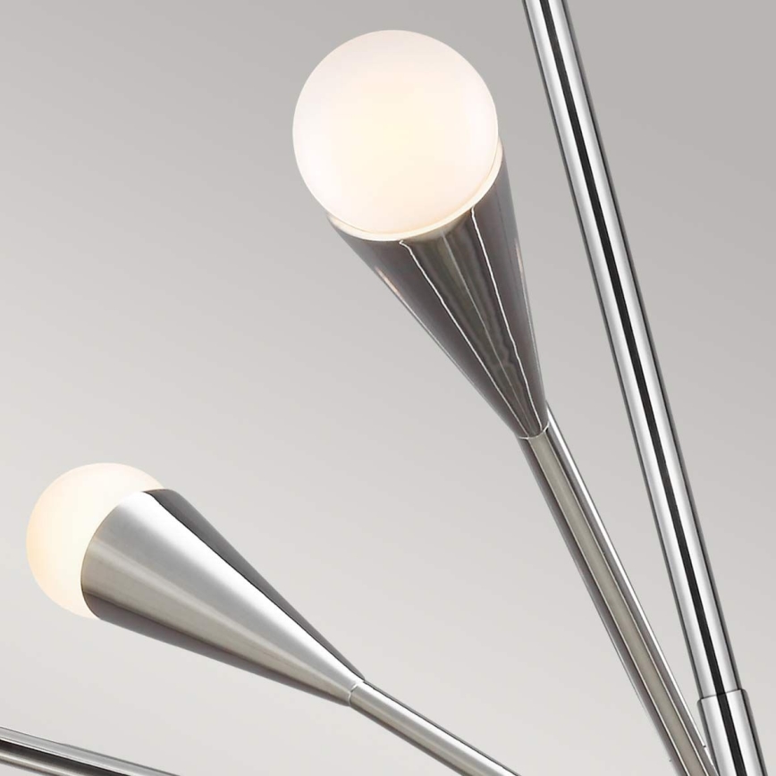 Feiss - LED Ripplühter JAX 10xG9/3W/230V läikiv kroom