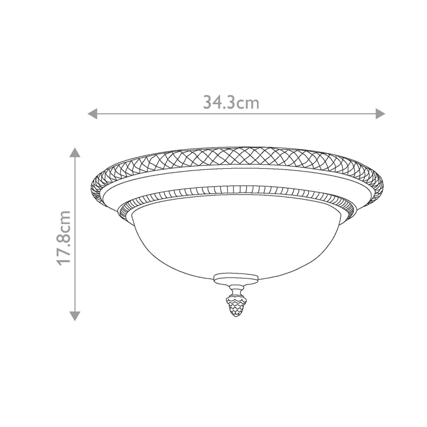 Feiss - Laevalgusti KELHAM HALL 2xE27/60W/230V