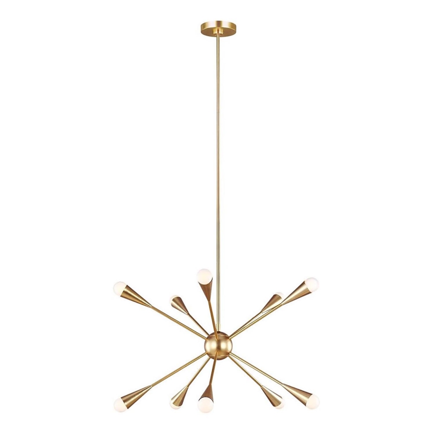 Feiss - LED Ripplühter JAX 10xG9/3W/230V kuldne