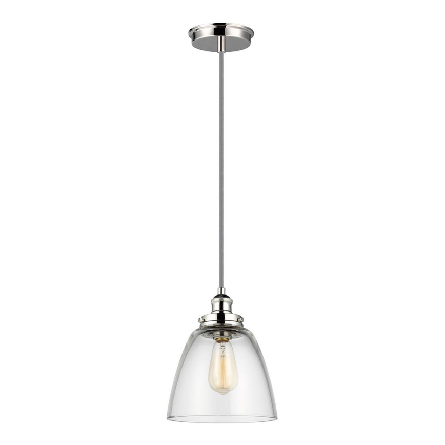 Feiss - Lühter BASKIN 1xE27/60W/230V läikiv kroom