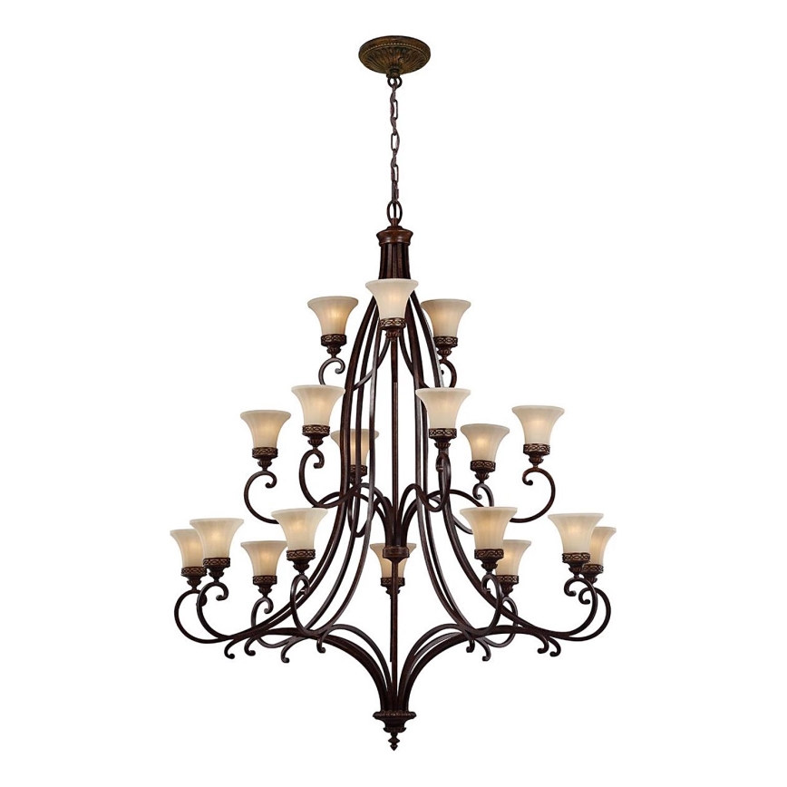 Feiss - Lühter DRAWING ROOM 18xE27/60W/230V