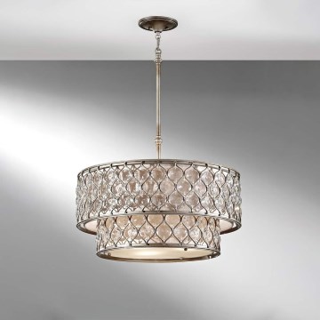 Feiss - Ripplühter LUCIA 6xE27/60W/230V