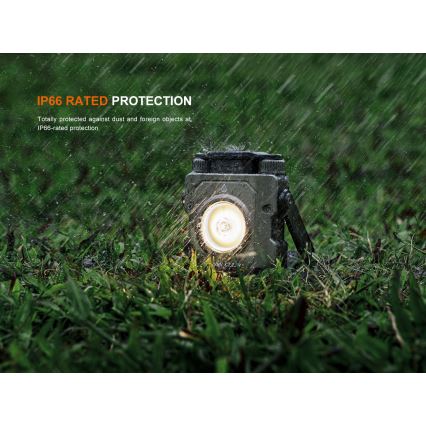 Fenix CL27RGRE - LED Hämardatav laetav valgusti LED/USB IP66 1600 lm 285 h