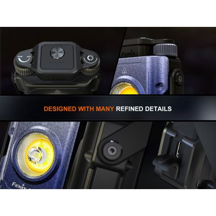 Fenix CL27RGRE - LED Hämardatav laetav valgusti LED/USB IP66 1600 lm 285 h