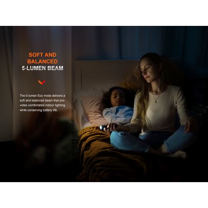 Fenix E28RV20 - LED Hämardatav laetav taskulamp LED/USB/2xCR123A IP68 1700 läikiv 260 h 3400 mAh